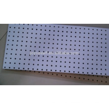 white laminated melamine mdf board with holes